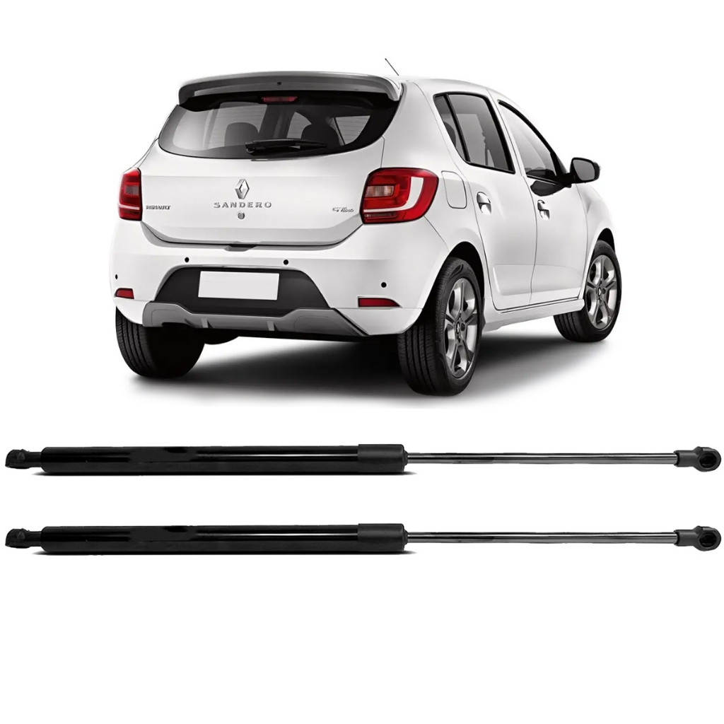 Amortecedor Porta Malas Sandero 2014 A 2022 Pistão Tampa Traseira