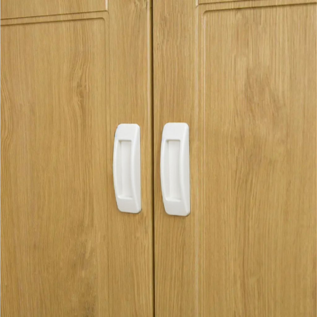 Puxador Adesivo Para Porta De Correr 11cm Branco Preto Multiuso Vidro Armário Gavetas Porta Geladeira Resistente