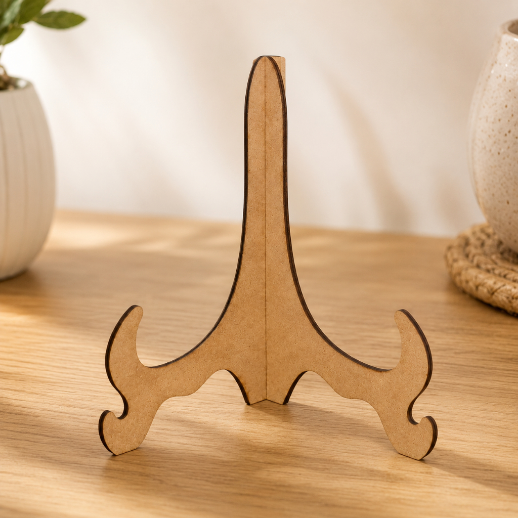 Suporte de prato, quadro e azulejo, bordado em MDF 3 mm - OFERTA