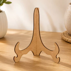 Suporte de prato, quadro e azulejo, bordado em MDF 3 mm - OFERTA