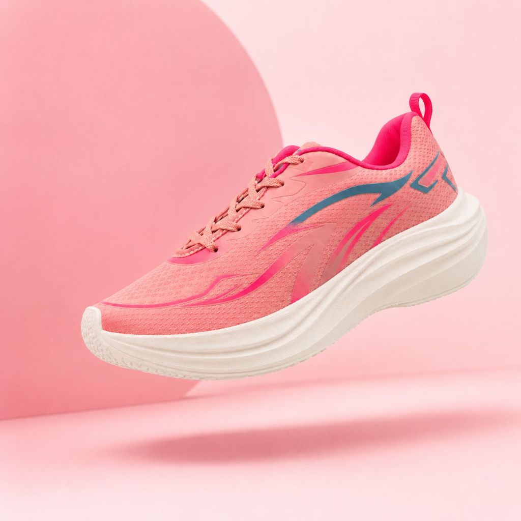 Tenis Feminino Escolar Academia Corrida Original FREEDOM Corrida Caminhada Lançamento EXCLUSIVO PINK ROSE CINZA e VERDE — imagem 2 de 2