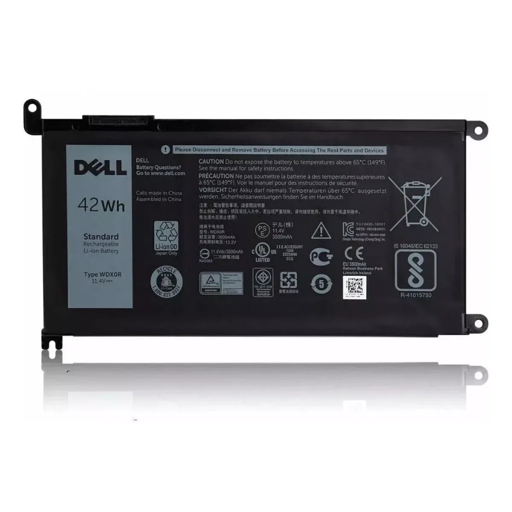 Bateria Para Notebook Dell Inspiron 15 5567 7560 7570 WDX0R P69G