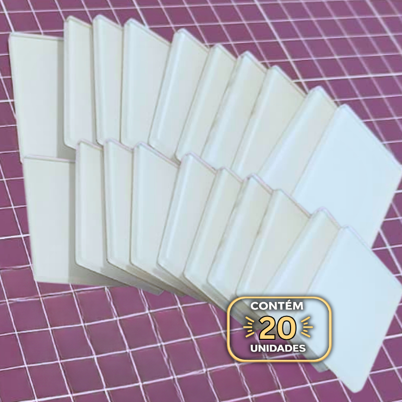 Kit Plaquinhas de Acrílico Para Carta Pokémonn TCG