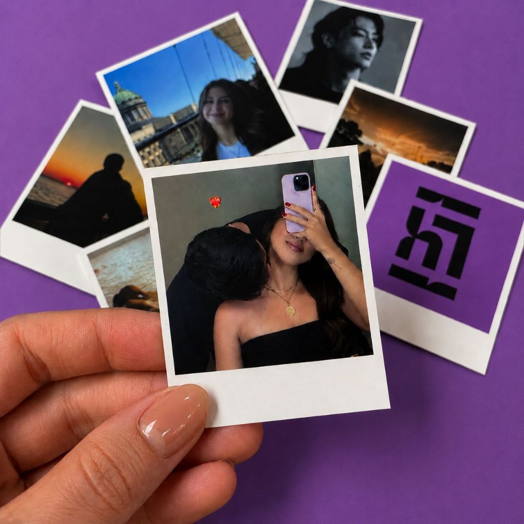 Mini Foto Polaroids Cabe na Capinha do celular - Alta qualidade - ENVIO IMEDIATO