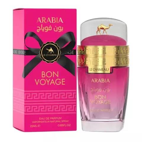 Miniatura Perfume Arabia Bon Voyage Le Chameau EDP 25ml Unissex Importado Original