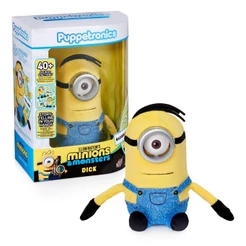 Pelúcia Interativa Dick - Puppetronics Minions & Monstros