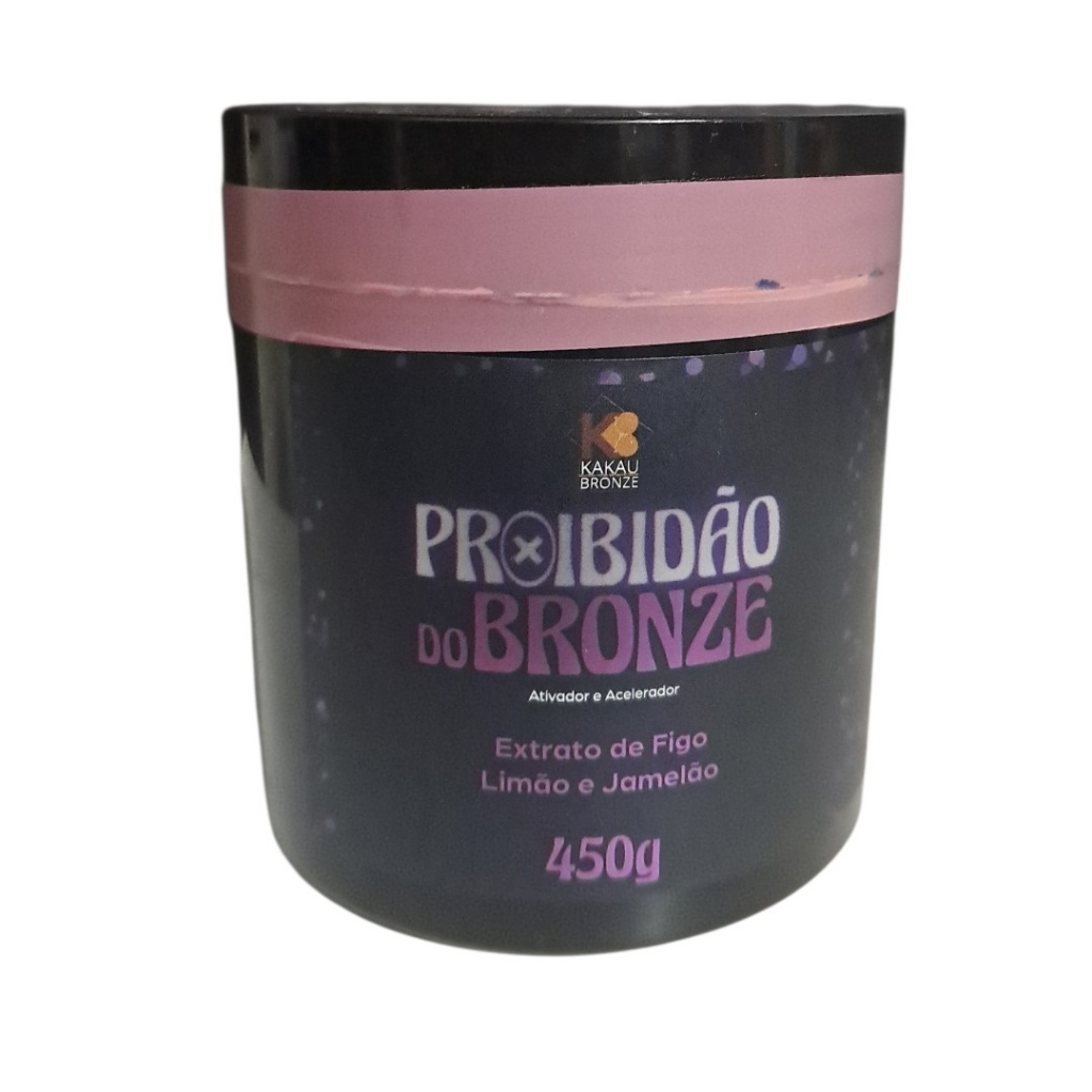 Ativador e Acelerador Proibidão do Bronze 450g - Kakau Bronze