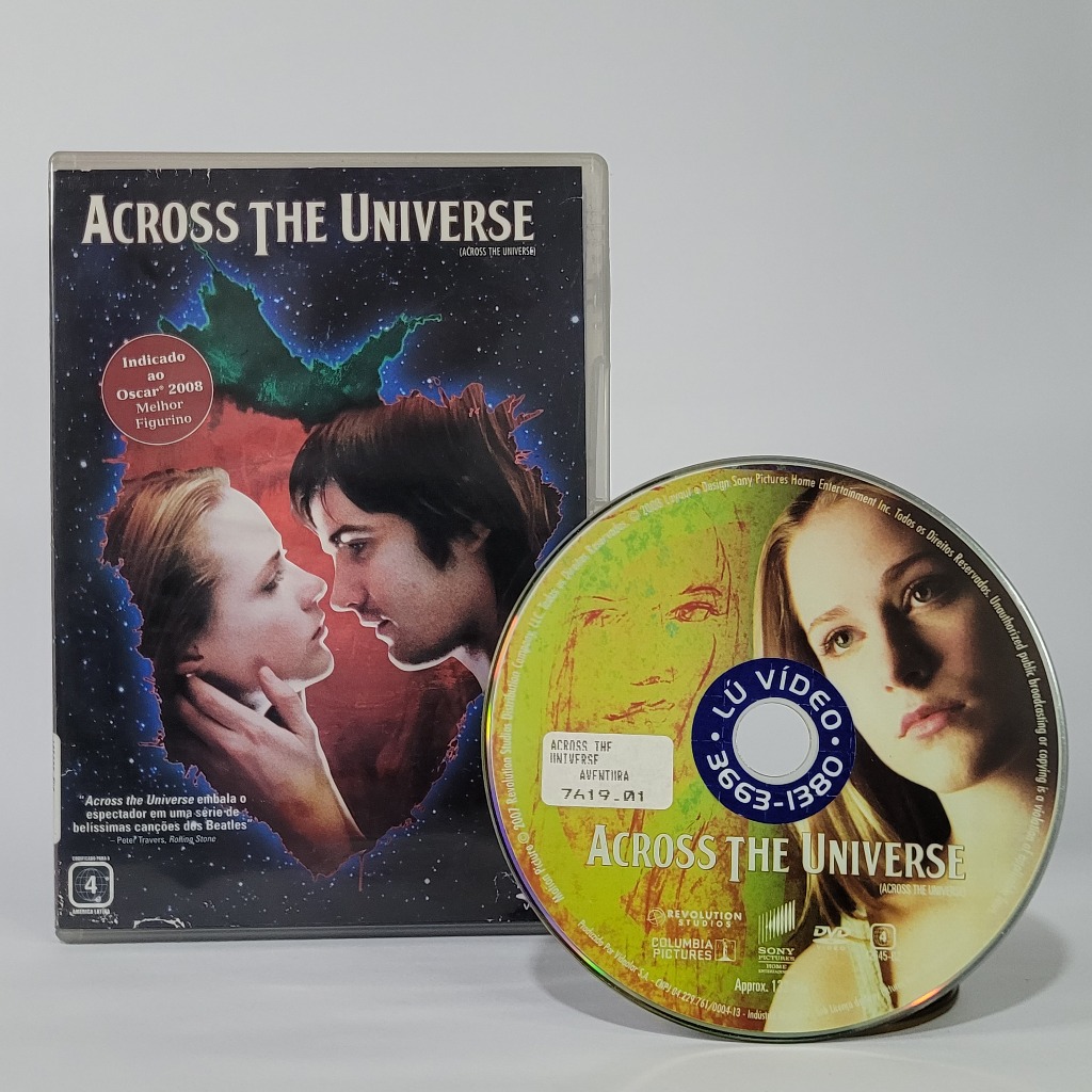 DVD Original - Across The Universe (2007) DUBLADO