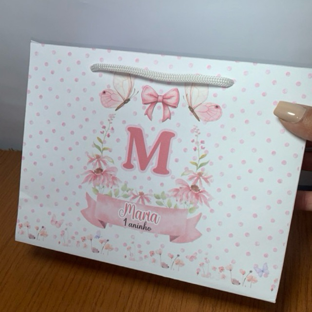 SACOLINHA JARDIM ENCANTADO | PERSONALIZADOS | sacolinha | aniversário