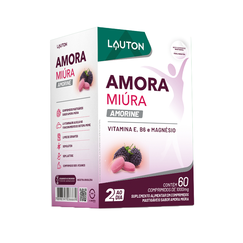 Amora Miúra Amorine 60 Caps Lauton Nutrition