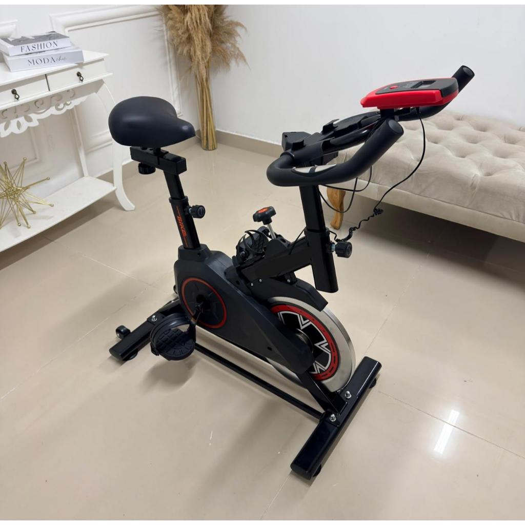 Bicicleta Ergométrica Spinning Academia Fitness Profissional 120kg - Estrutura Reforçada,