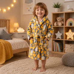 Roupão Infantil Microfibra Robe Soft Inverno Super Macio e Quentinho