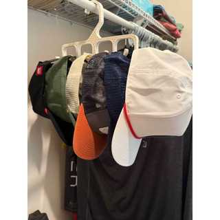Cabide Organizador de Bonés para Armário Closet 6 Chapéus