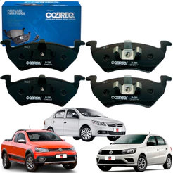 Jogo 4 Pastilha De Freio Original Gol G6 1.6 2013 2014...