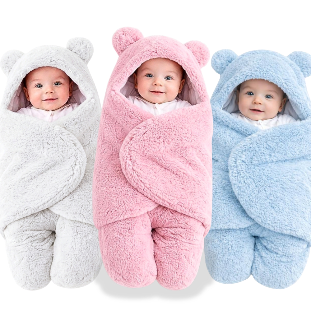 Saco de Dormir Bebe Microfibra Antialergico 64cm Cobertor Menino e Menina