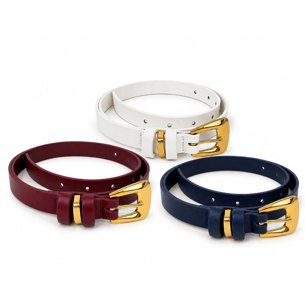 Cinto Feminino Fivela Dourada