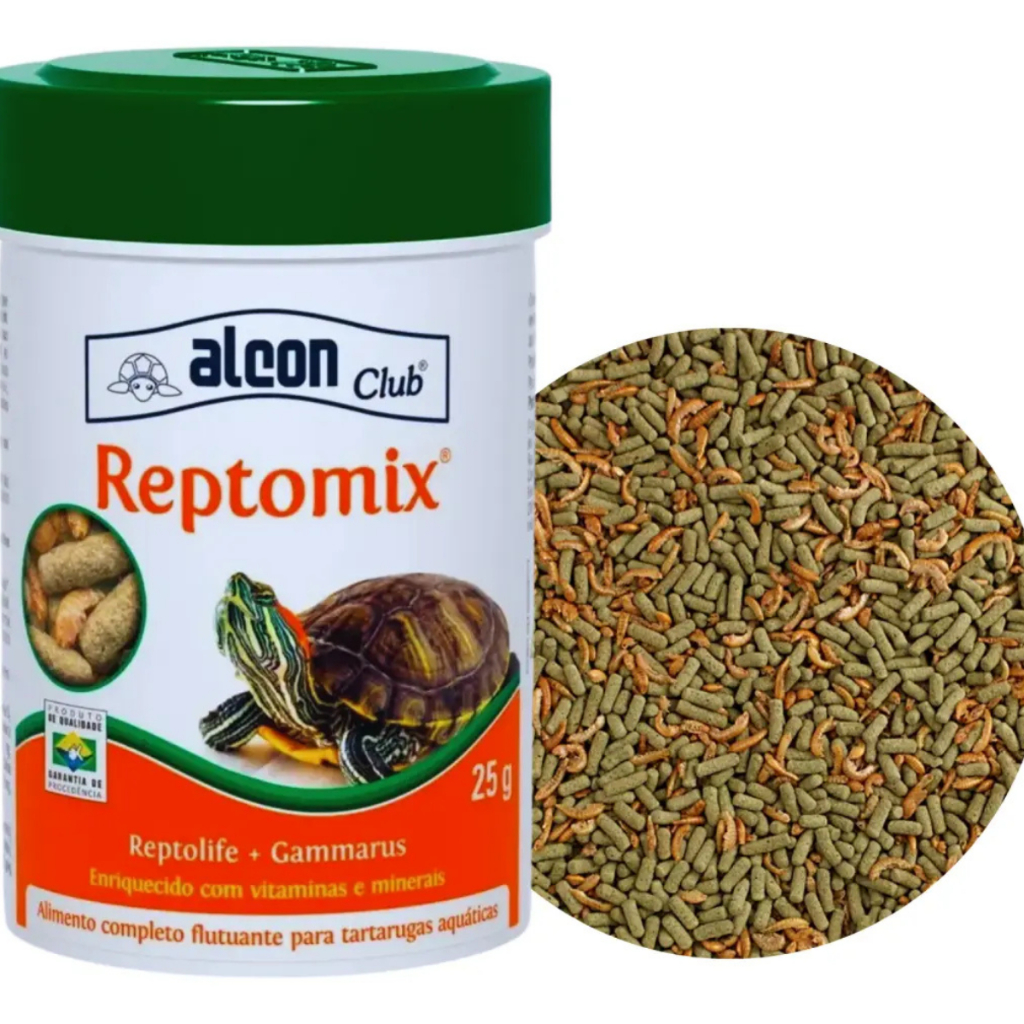 Alcon ReptoMix 25g Alimento Nutritivo Completo para Répteis