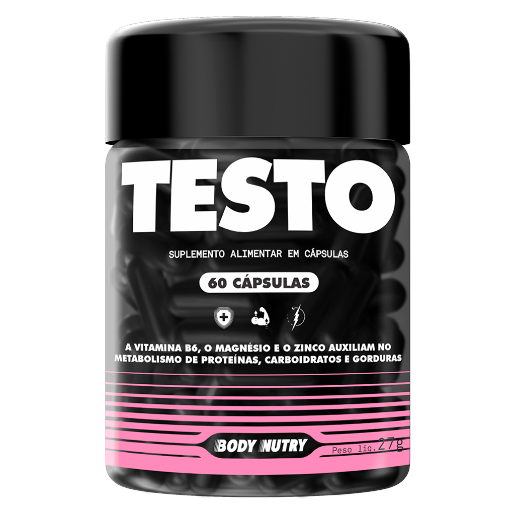 Imagem Testo Feminy - Suplemento Feminino - Vitaminas e Minerais Zinco Boro e Magnésio Original Body Nutry