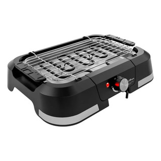 Churrasqueira Elétrica 1500W Britânia BCQ10A Menos Fumaça Grelha Removível Bandeja Coletora