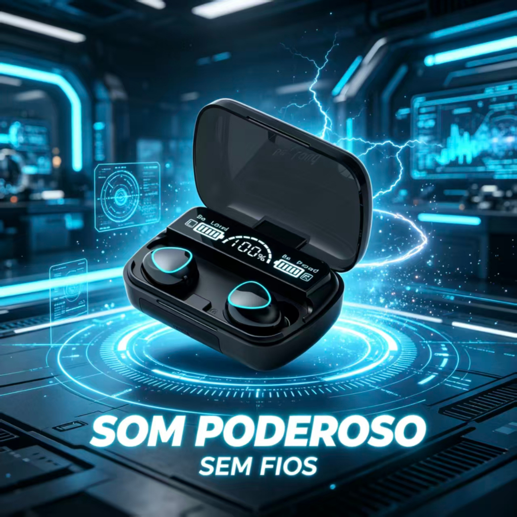 Fone De Ouvido m10 Sem Fio tws Fone De Ouvido Bluetooth Est Reo Com Pod Carregador Bluetooth 5.0 Fone