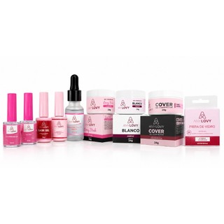 Kit Top - AnyLovy - Alongamento Unhas Desidratador  Top Primer