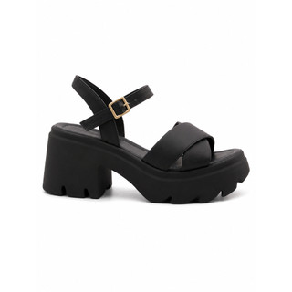 Sandália Feminina Plataforma Sola Macia Leve Tratorada Flatform Confortável para o dia a dia.