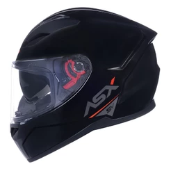 Capacete Moto Asx City Solid Sv Visor Solar Todas Cores Preto Cinza Branco Fosco Brilho Viseira Clear