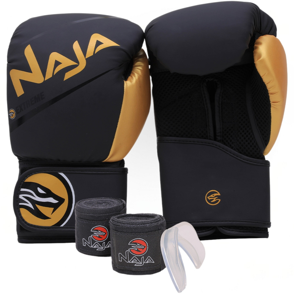 Kit Mma Boxe e Muay Thai Naja Extreme Ultra Profissional Para Treinos Intensos