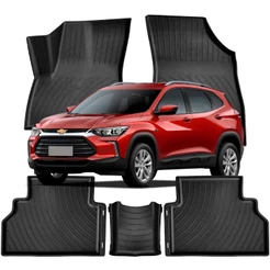 Jogo Tapete Bandeja Emborrachado Chevrolet Tracker 2021 a 2026