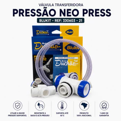 Válvula Transferidora Pressão Duchão Caixa D'água Blukit - Original