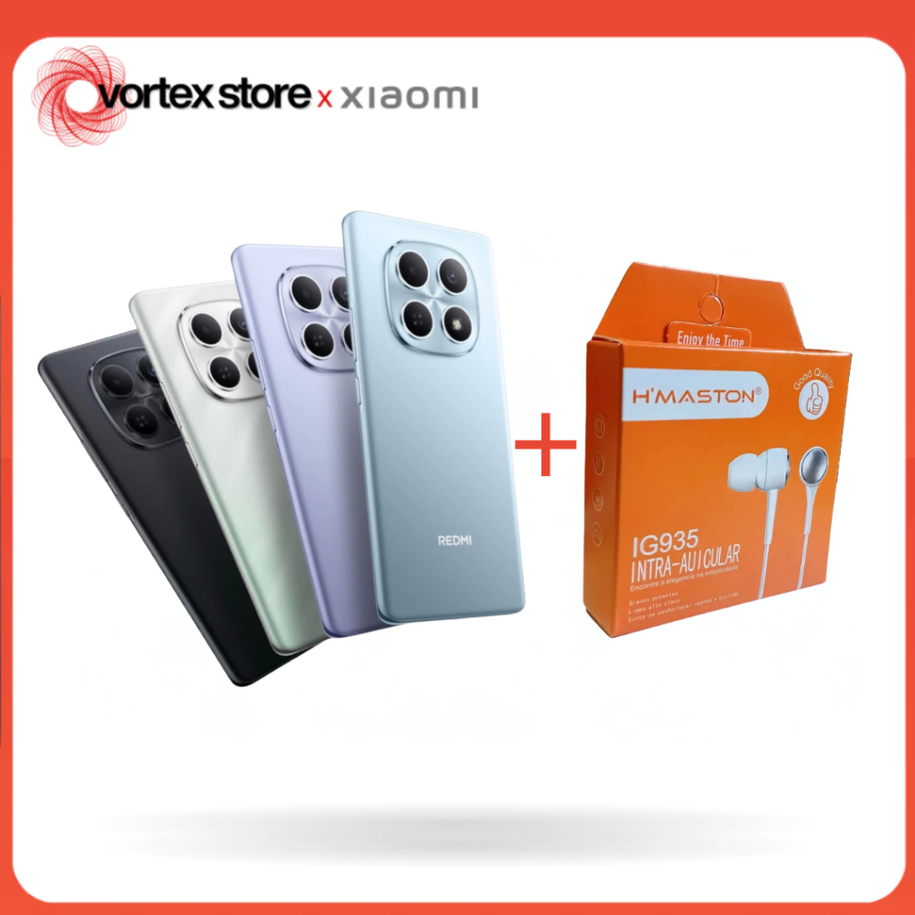 Xiaomi Redmi Note 15 4G, Processador Mediatek Hélio G100-Ultra, Bateria 6000mAh,
