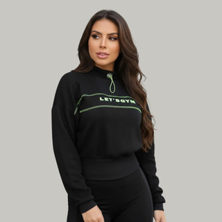 Blusa Moletom Feminina Com Capuz Lets Gym Casaco Moletom, moletom feminino, blusa moletom feminino, casaco moletom.
