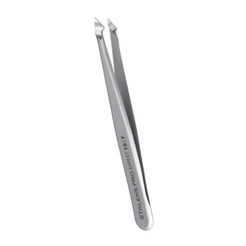 Pinça Profissional para Sobrancelha Staleks Pro Expert 10 TE-10/7 Ponta Inclinada e Pontiaguda