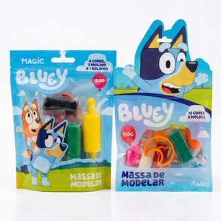 MASSINHA DE MODELAR INFATIL - BLUEY E BINGO | BRINQUEDO LEMBRANCINHA DE ANIVERSÁRIO INFANTIL