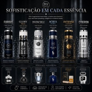 Body Splash Masculino JNY Premium 100ml Longa Duração Inspirado nos Melhores Perfumes