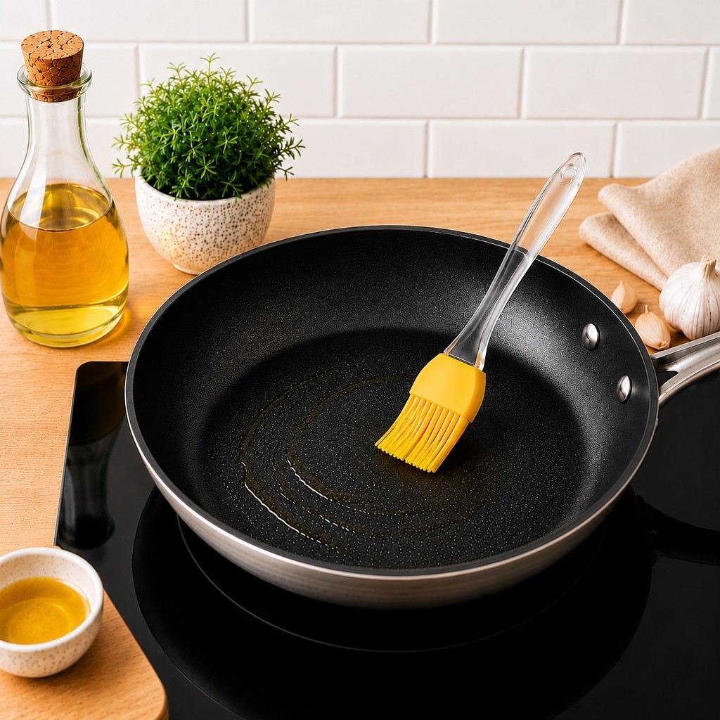 Pincel De Cozinha Culinário De Silicone Cabo De Acrílico 16CM Utensílios de Cozinha