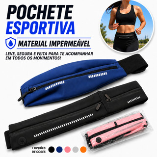 Pochete Impermeável Slim Celular Esportiva Corrida Fitness