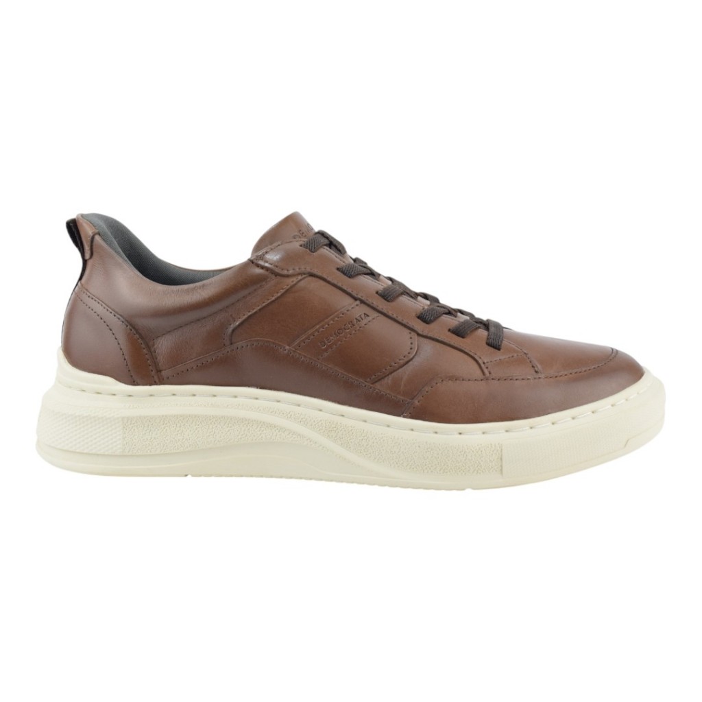 Sapatênis Democrata Pace Masculino Couro Original Calce Fácil 653101-003