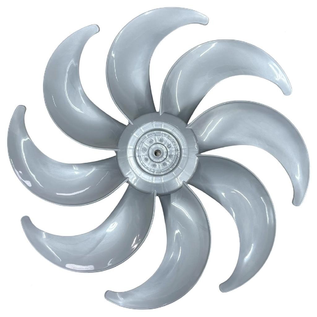 Hélice  Ventilador Mondial 8 Pás 40cm Super Turbo Vtx40 /NVT-40 Prata ORIGINAL
