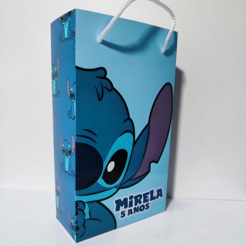 Sacolinha Personalizada para lembrancinha Stitch | lembrancinha para festa infantil