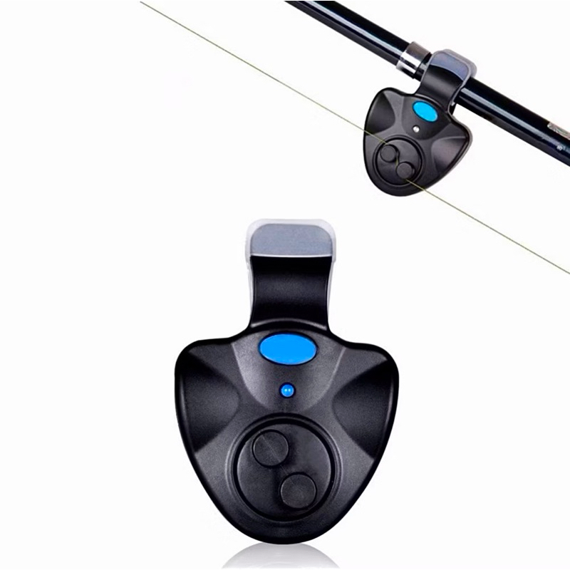 Alarme Eletrônico Para Vara De Pesca Carretilha Molinete C/ Led Alerta Sonoro Alto