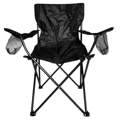 Cadeira Araguaia Confort Max Até 150kg Preto C/ Porta Copos Belfix