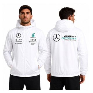 Corta Vento Impermeavel Blsua Masculina Blusa para Academia Jaqueta Masculina Blusa Mercedes