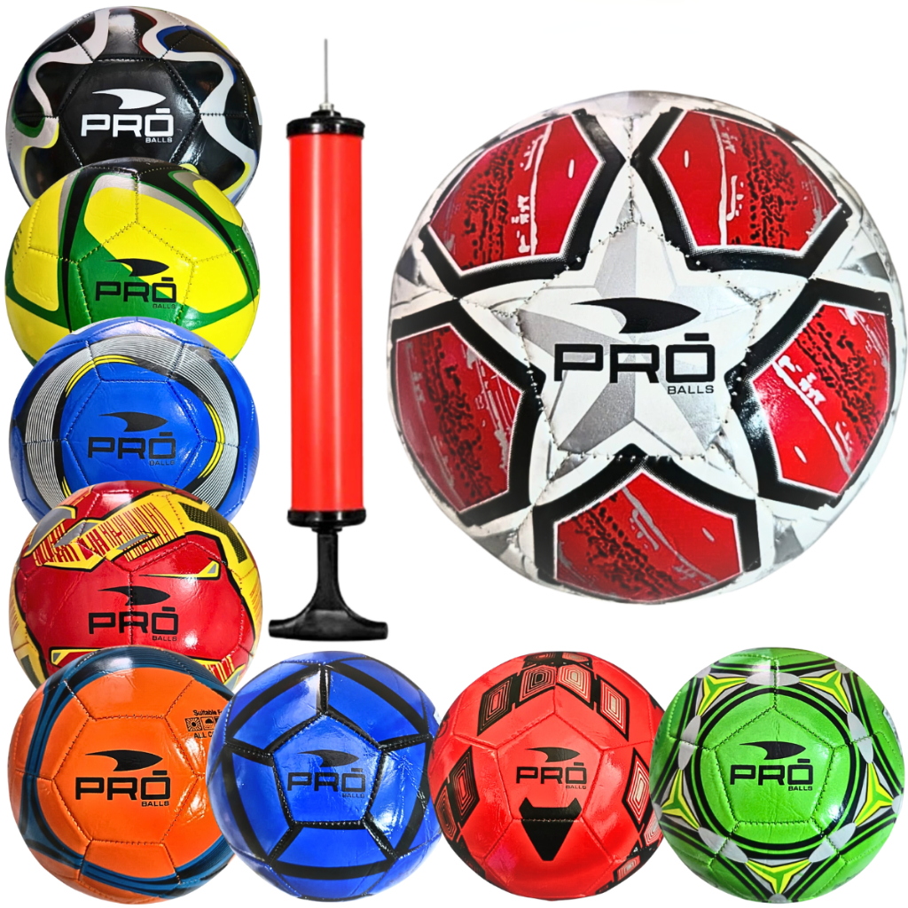 kit bola futebol campo com bomba escolha sua cor tamanho 5