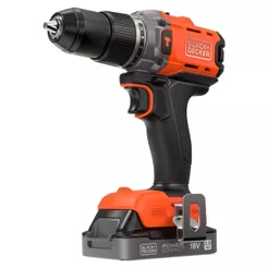 Parafusadeira e Furadeira de Impacto 13mm 20V BLACK+DECKER BCD383D1XC Com Bateria e Carregador