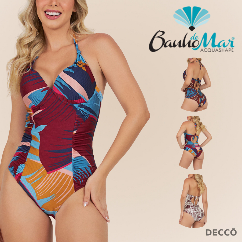 Maio Cinta Drapeado com Bojo Drapee Modelador Zero Barriga Banho De Mar