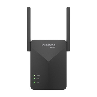 Repetidor e Extensor de Sinal Wi-Fi Mesh Intelbras EX 1500 Dual Band AC1200 Gigabit Alta Velocidade