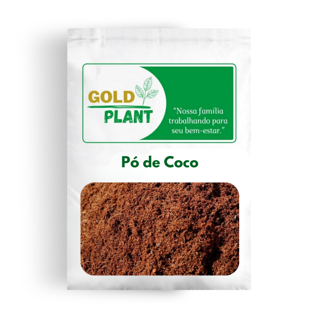 Po de coco Plantio Germinação Cultivo saco 3, 10, 20 ou 40 litros Jardinagem Gold Plant