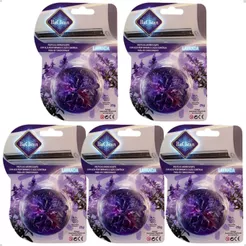 Kit 5 Pastilhas Aromatizantes Ar Condicionado Lavanda