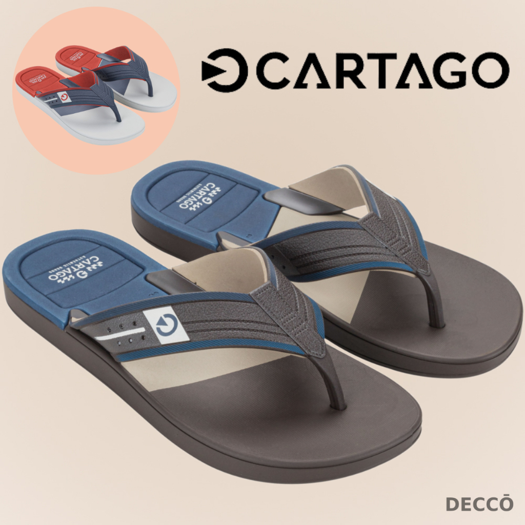 Chinelo de Dedo Cartago Modelo Dallas Casual Masculino Ultra Confortável Sola An